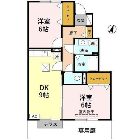 ファミーユ　Ｃの間取り