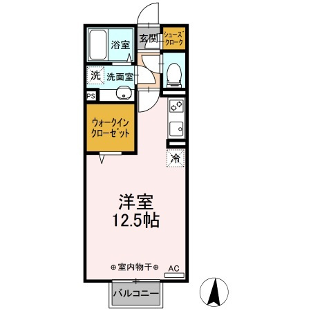 クレシェンテＨＲの間取り