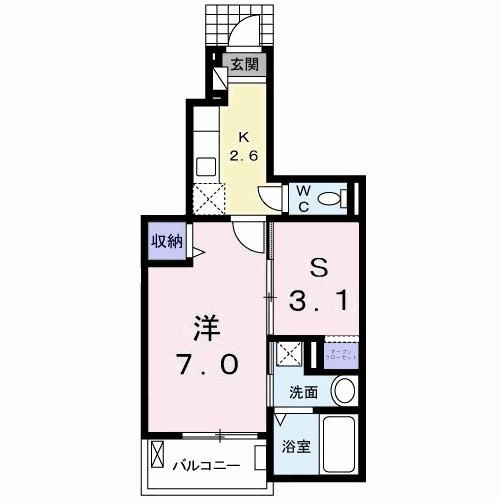 ジョニーズ　ガーデンの間取り