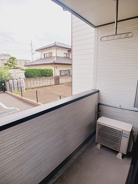 セレーノ元総社のバルコニー