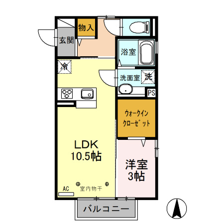 ＬａＬａ Ｔ・Ｍの間取り