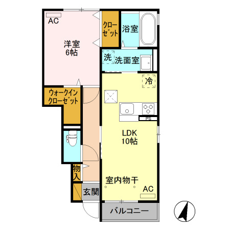 グラッツェの間取り