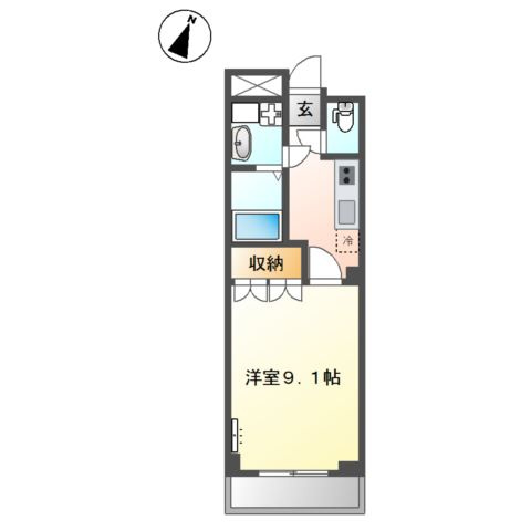 【間取り】 | プランドールⅡ
