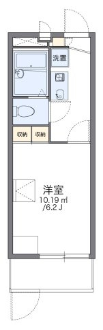 【間取り】 | レオパレスさかえ