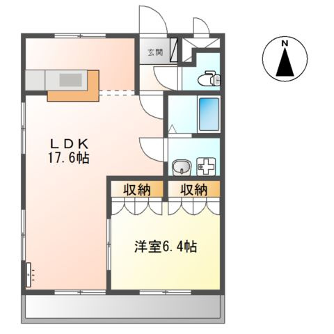 【間取り】 | プリマベーラ　B・H－Ⅱ