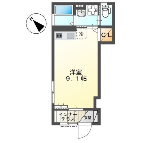 【間取り】 | グレイシャス三田