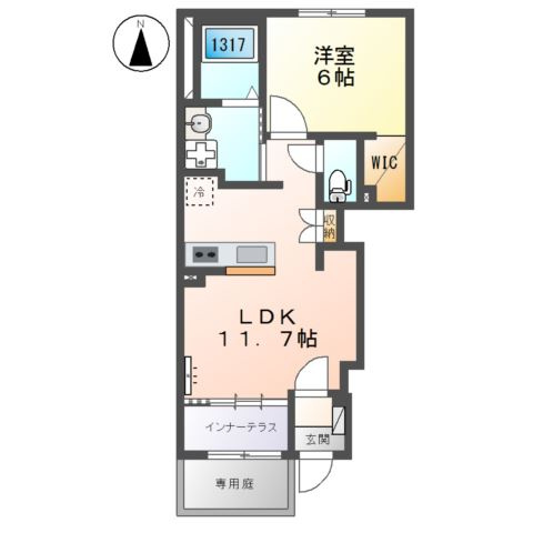 桔梗の間取り