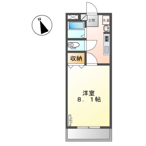 コンフォールメゾンⅡの間取り