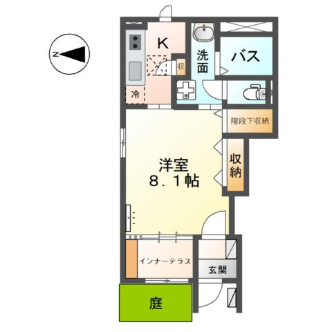 サンセット　ビューの間取り