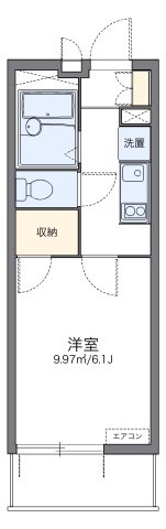 レオパレスシーズの間取り