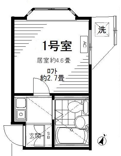 ＩＫＩ妙蓮寺の間取り