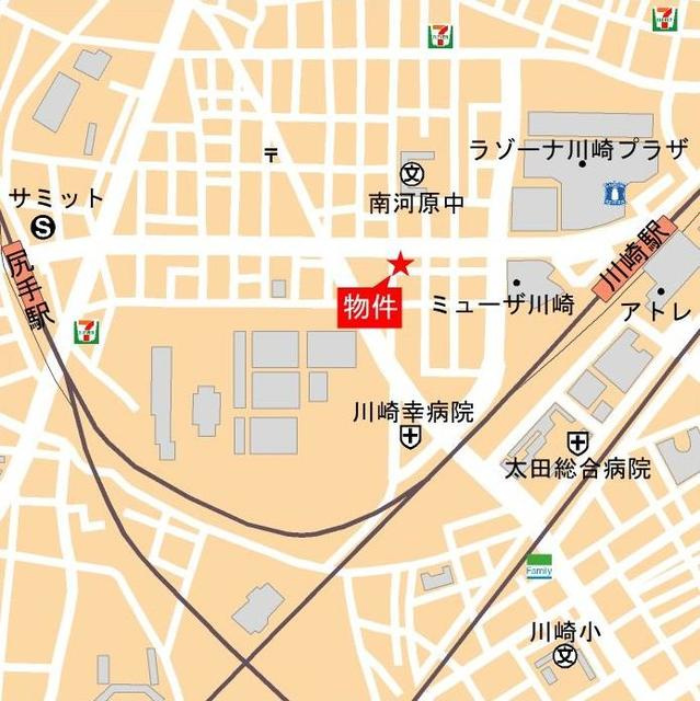 Ｍｏ・ａｉ川崎西口の地図