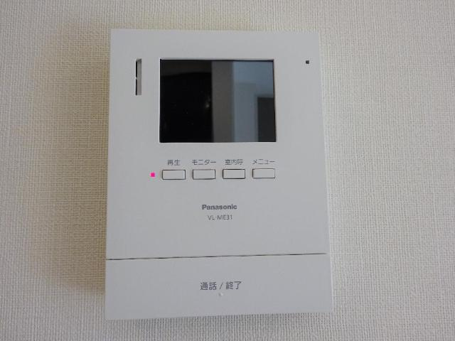 仮）つくばみらい市小絹新築アパートの内装|カメラ付インターホン（イメージ）