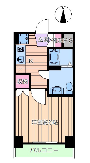 シンシアリーの間取り