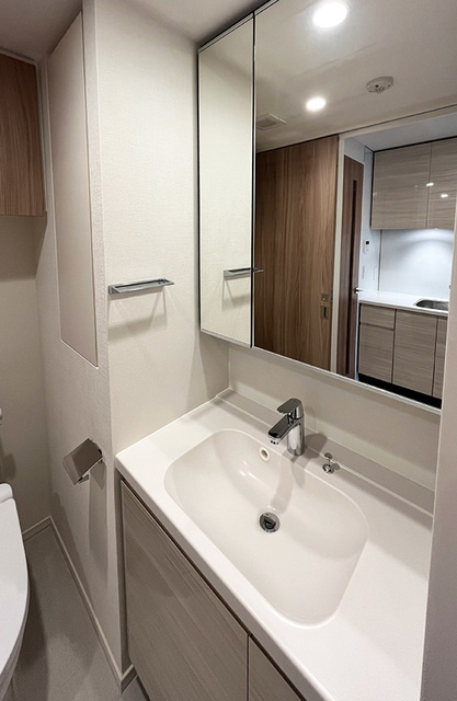 パークアクシス本所吾妻橋サウスレジデンスの洗面所|※写真は同タイプ住戸です。