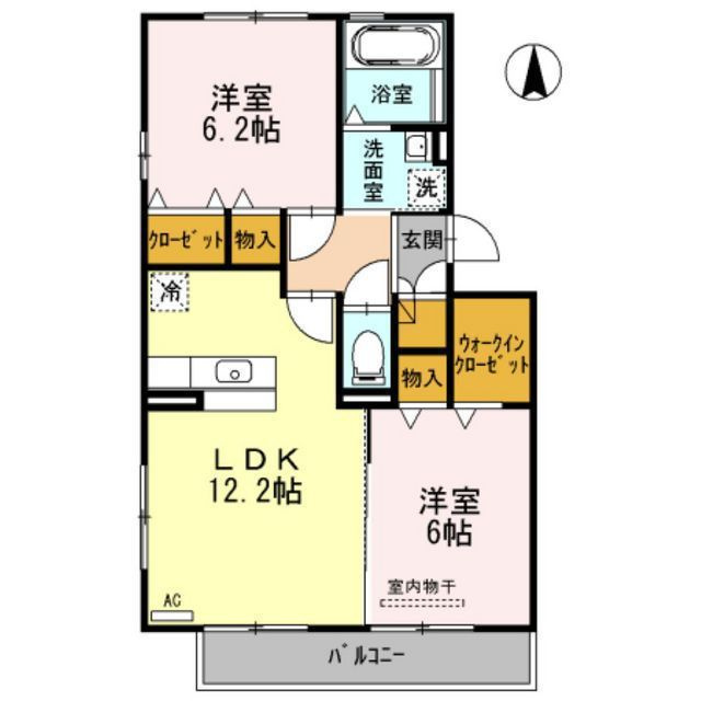 レジデンスＹの間取り