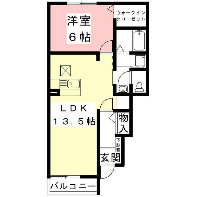 コンフォート　ショコラの間取り