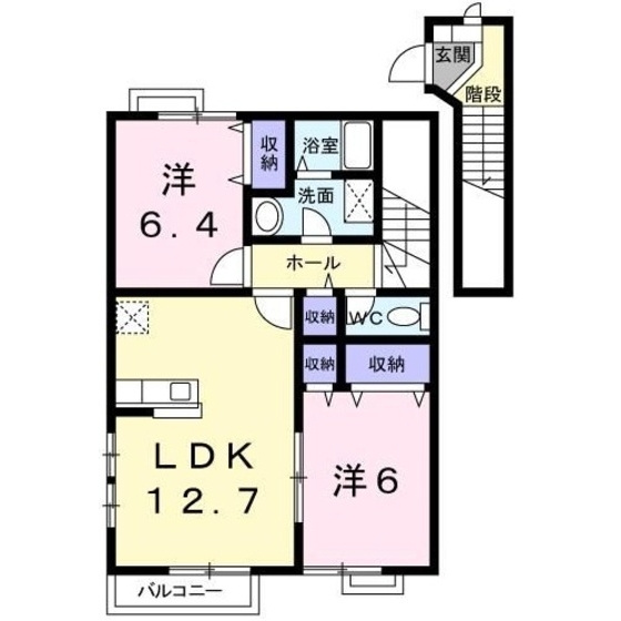 スリーエムの間取り