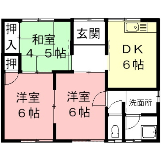 高橋住宅の間取り