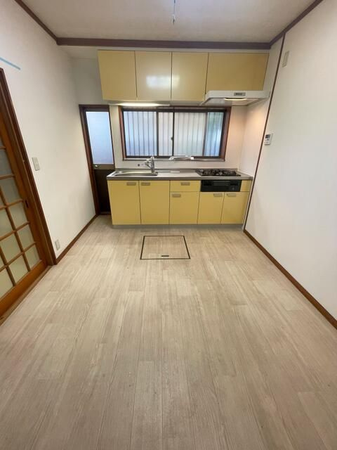 平野戸建のキッチン
