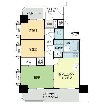 ライオンズマンション海老名第３