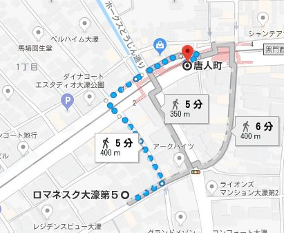 【地図】 | ロマネスク大濠第5