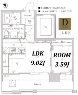 【区画図】 | La Fase Lufina TENJIN