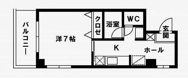【間取り】 | コーポ金鈴