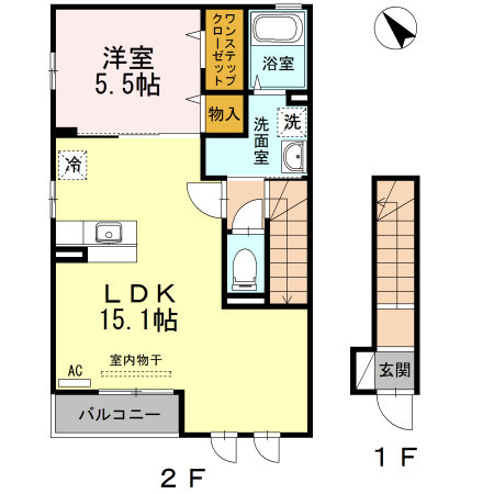 【間取り】 | コルサージュ