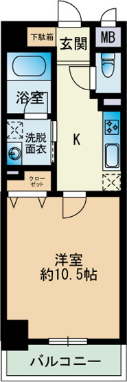 【間取り】 | グランディール大濠