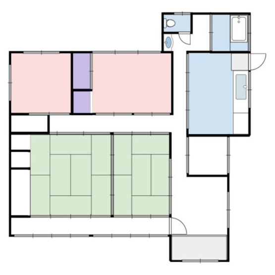 【間取り】 | 彦名町中古戸建