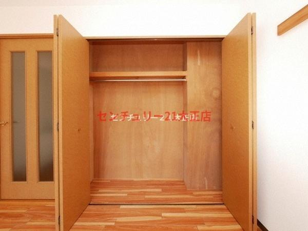 シャトー弁天参番館の収納