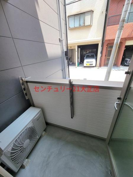 Nesta　Residence大正のバルコニー