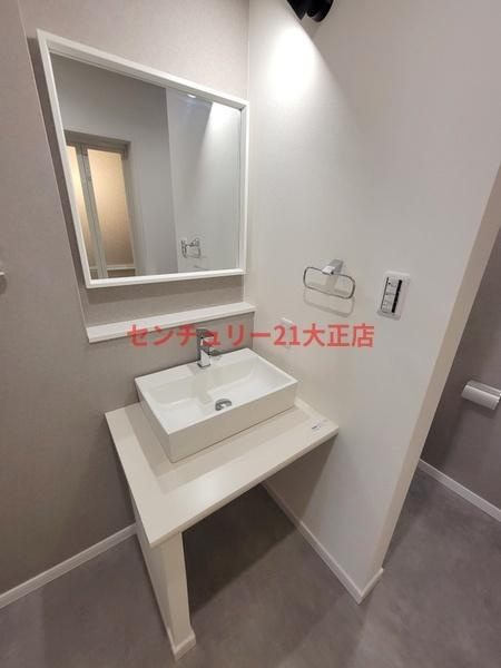 Nesta　Residence大正の洗面所
