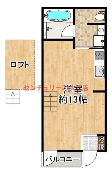 Nesta　Residence大正の間取り