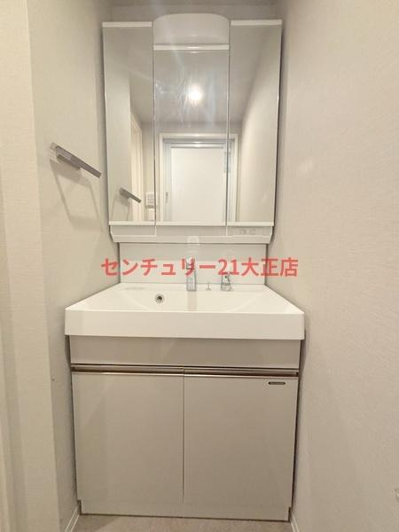 パークフラッツ弁天町駅前の洗面所
