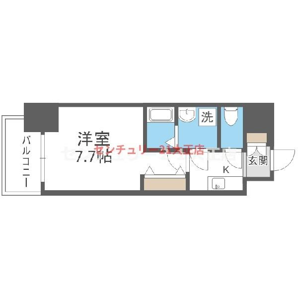 ベイサイドパークOSAKAサウスレジデンシスの間取り