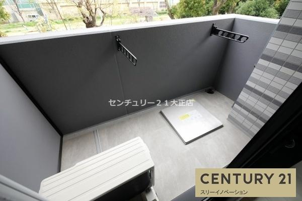 ベイサイドパークOSAKAサウスレジデンシスのバルコニー