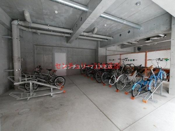 JJ CORT市岡の駐車場|駐輪場