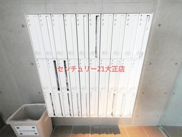 JJコート市岡のエントランス