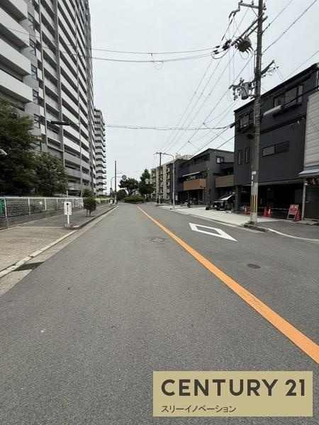 池島３丁目中古戸建の前面道路含む現地写真