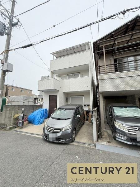 酉島３丁目中古戸建の前面道路含む現地写真