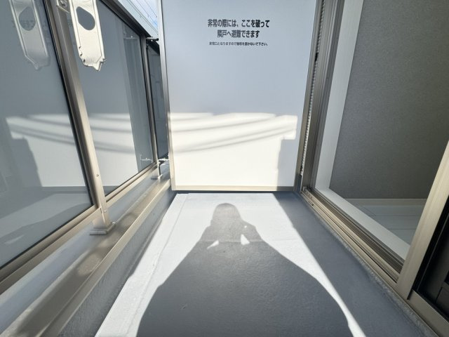 D porta cerezoのバルコニー