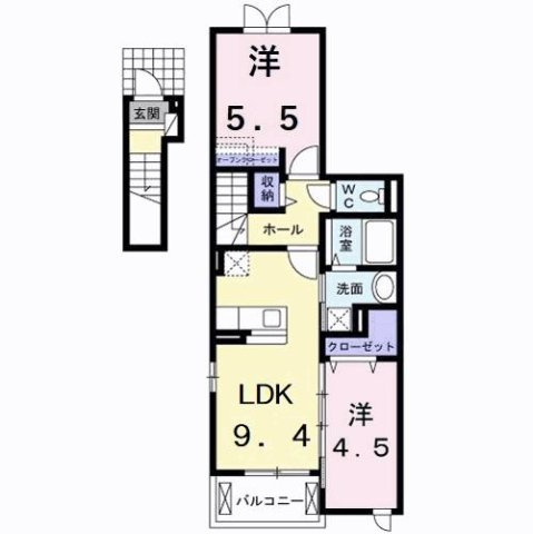 ヒル　クライムの間取り