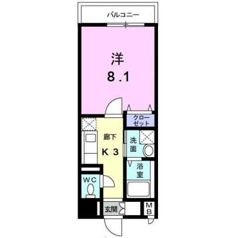 ポルト・ソ－レの間取り