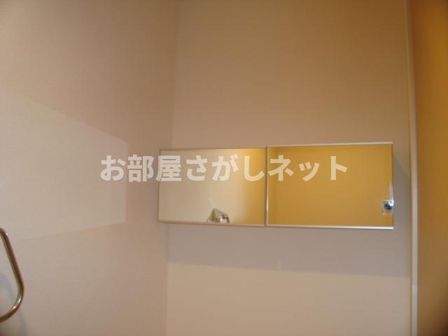 Ｋ　ハウス　Ⅱ【おとり物件なし】#学生・社会人にオススメ！初期費用分割払いOK！のトイレ|上部収納