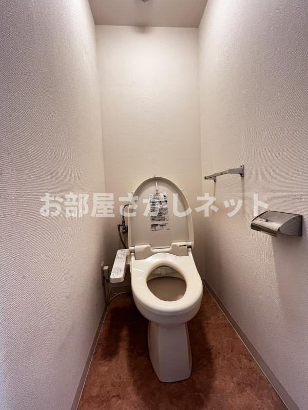 シャトレ山王ビル【おとり物件なし】#学生・社会人にオススメ！初期費用分割払いOK！のトイレ