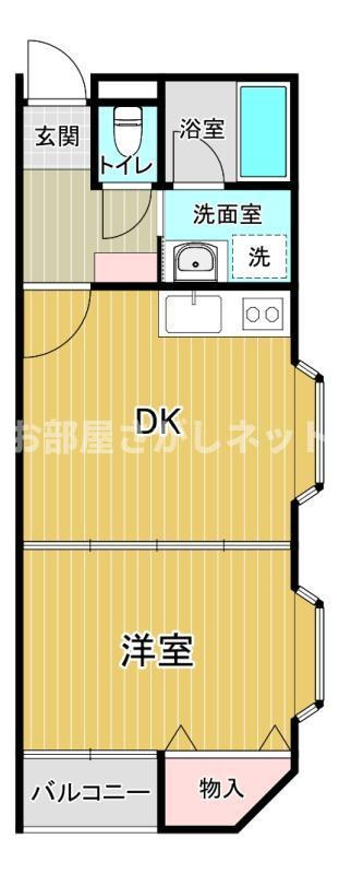 シャトレ山王ビル【おとり物件なし】#学生・社会人にオススメ！初期費用分割払いOK！の間取り