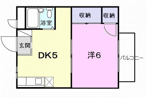 コスモハイツの間取り