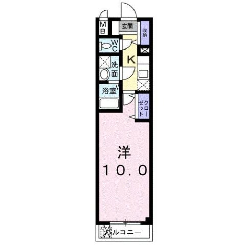 アルトプェンテの間取り